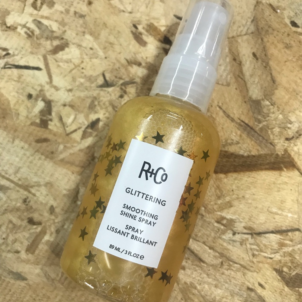 R+Co Glittering Smoothing Shine Spray